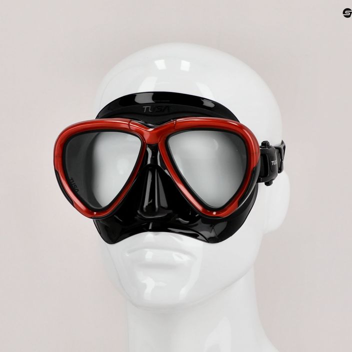 Potápěčská maska TUSA Intega Mask červená M-212 7