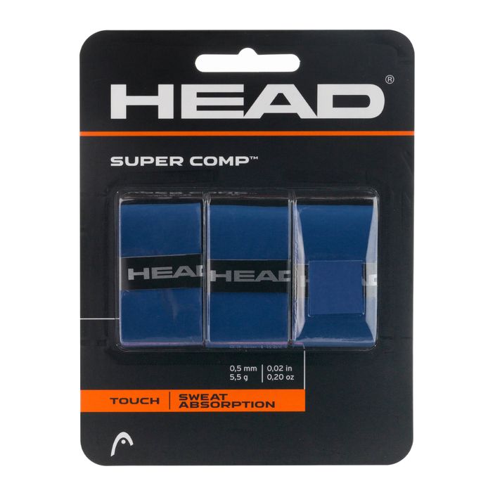 Tenisová omotávka HEAD Super Comp modrá 285088 2