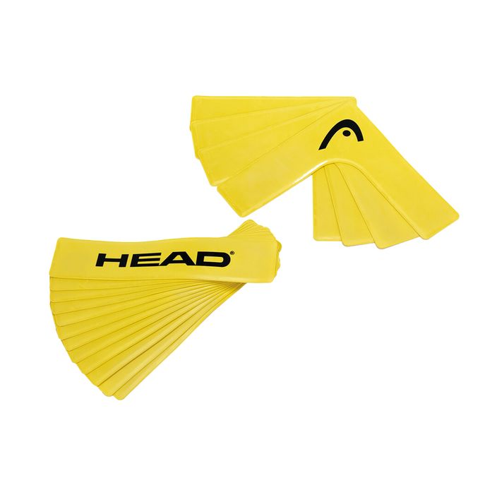 HEAD Court Lines/Edges tréninkové fixy 16 ks žluté 287531 2