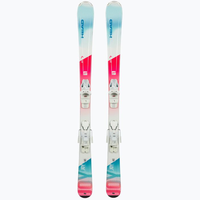 Dětské lyže HEAD Joy Easy Jrs + Jrs 7.5 white/pink 314341