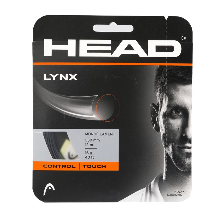 Tenisová struna HEAD Lynx černá 281784 2