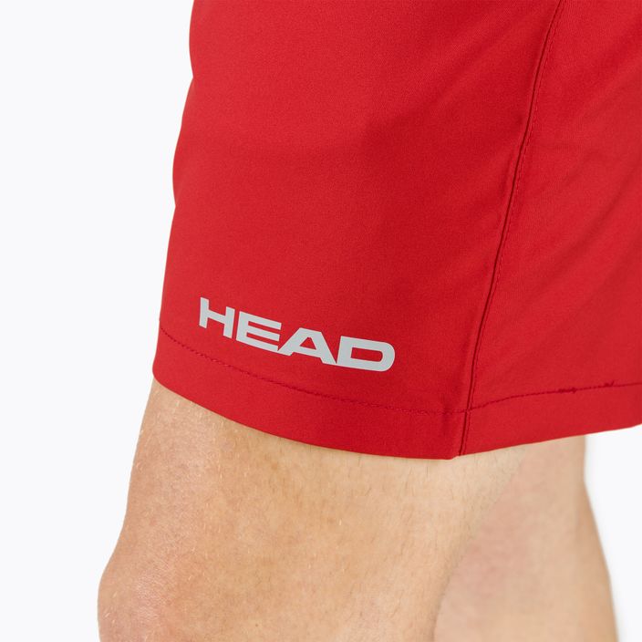 Pánské tenisové šortky HEAD Club Red 811379 4