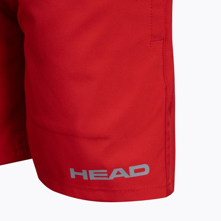 Dětské tenisové šortky HEAD Club Bermudas červené 816349 5