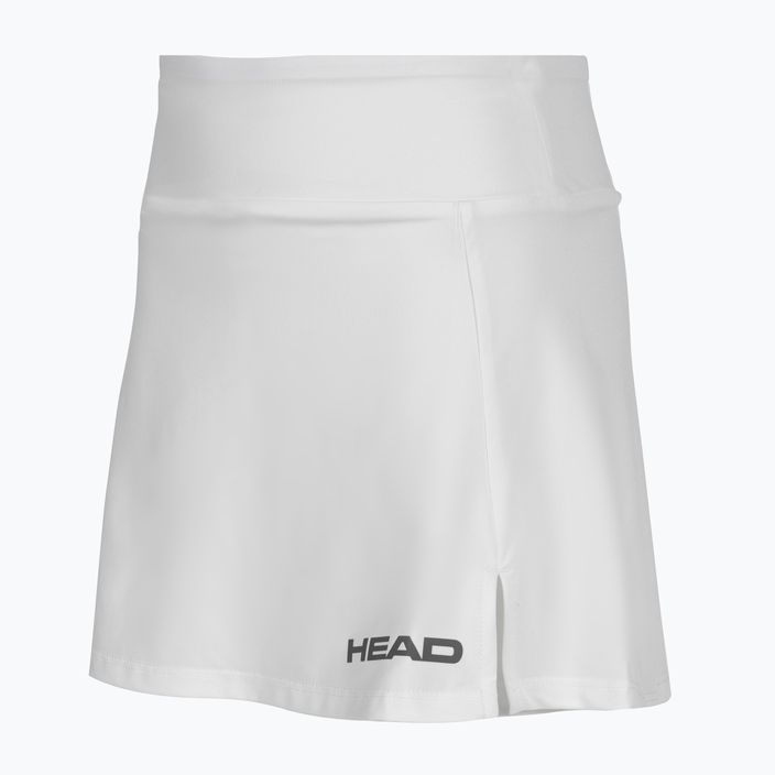 Dětská tenisová sukně HEAD Club Basic Skort bílá 816459 3