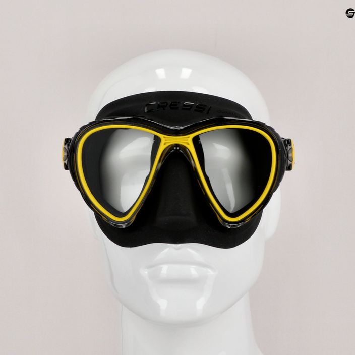 Potápěčská maska Cressi Quantum Yellow DS515010 7