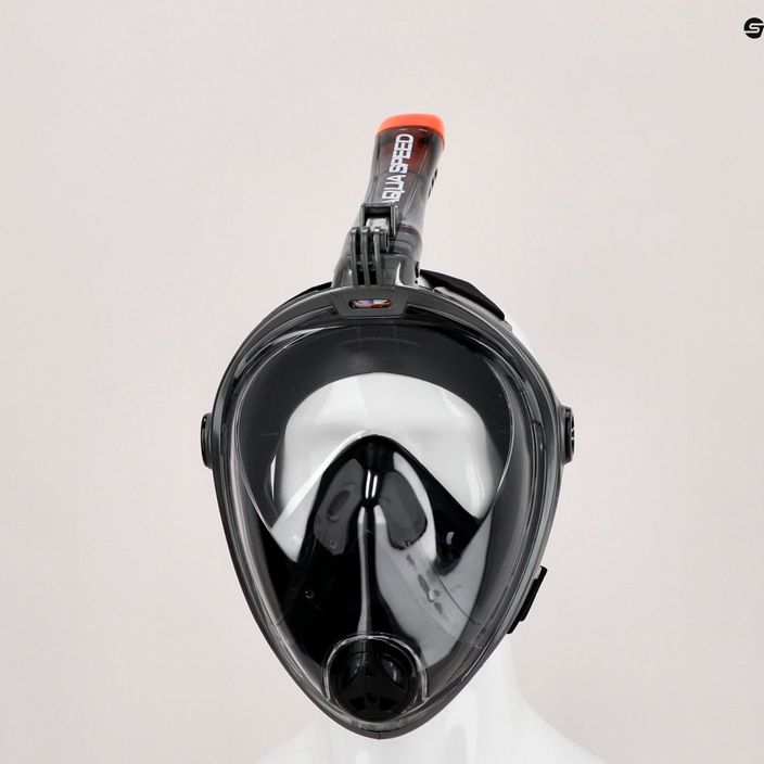 Celoobličejová maska pro šnorchlování AQUA-SPEED Spectra 2.0 černá 247 7