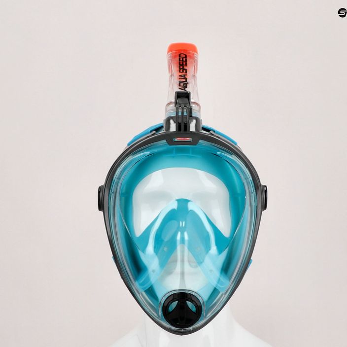 Celoobličejová maska pro šnorchlování AQUA-SPEED Spectra 2.0 tyrkysová 247 7