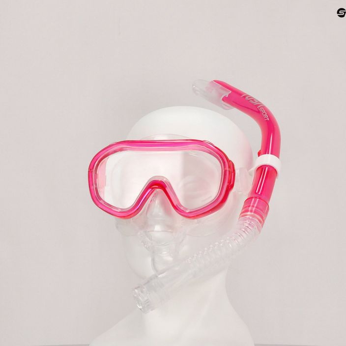 Potápěčská sada TUSA Maska + šnorchl růžová UC-0211PFY 8