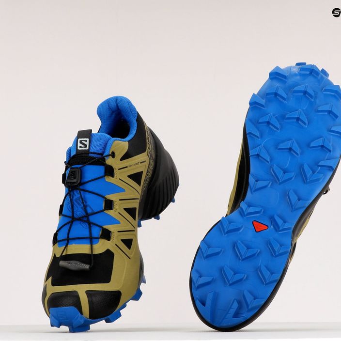 Pánská trailová obuv Salomon Speedcross 5 GTX green-blue L41612400 11