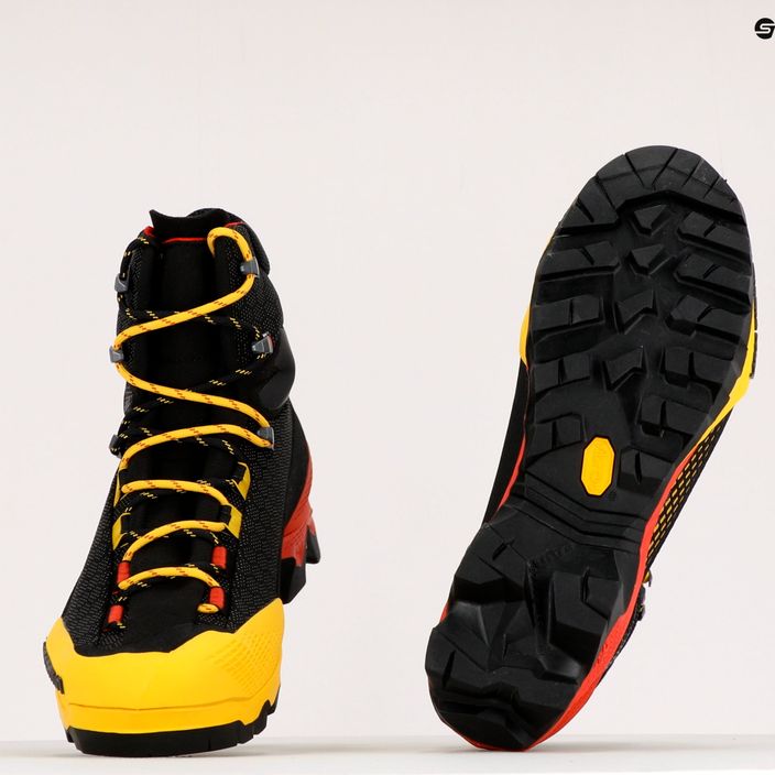 Pánské horolezecké boty La Sportiva Aequilibrium ST GTX černo-žluté 31A999100 10