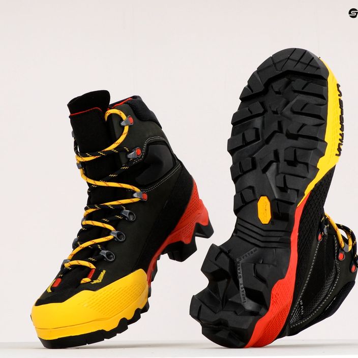 Pánské horolezecké boty La Sportiva Aequilibrium LT GTX černo-žluté 21Y999100 10