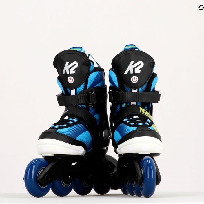 Dětské kolečkové brusle K2 Raider Beam modré 30G0135 11