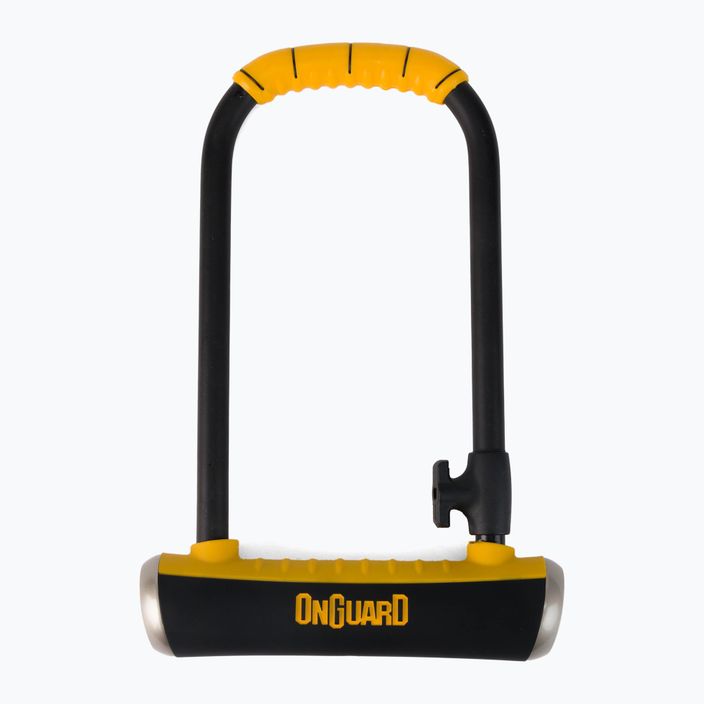 Zámek na kolo ONGUARD PitBull DT 8005 U-LOCK 5 x klíč s kódem+spojka 10mm žlutý ONG-8005 2