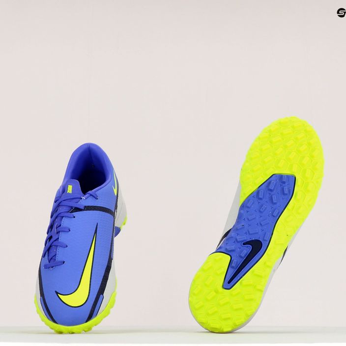 Pánské fotbalové boty Nike Phantom GT2 Academy TF modré DC0803-570 10