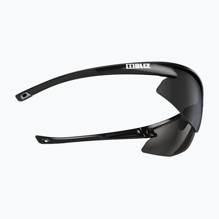 Cyklistické brýle Bliz Motion + S3 lesklá metalická černá/kouřově stříbrná zrcadlová 5