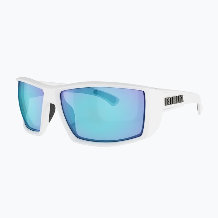 Bliz Drift S3 matné bílé/kouřově modré víceúčelové brýle na kolo 3