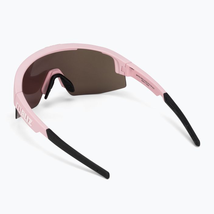 Cyklistické brýle Bliz Matrix Small S3 matná pudrově růžová / hnědá růžová multi 52107-49 2