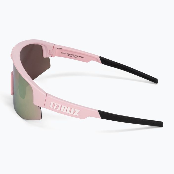 Cyklistické brýle Bliz Matrix Small S3 matná pudrově růžová / hnědá růžová multi 52107-49 4