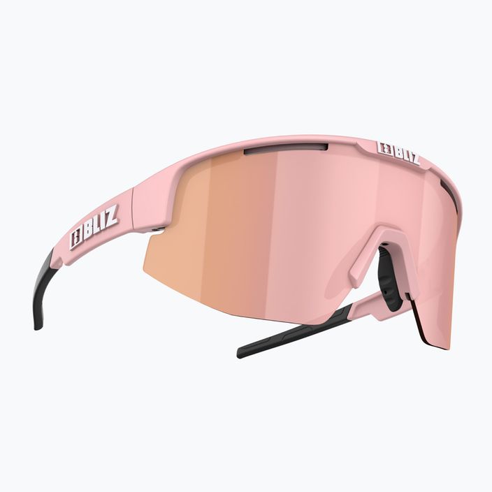 Cyklistické brýle Bliz Matrix Small S3 matná pudrově růžová / hnědá růžová multi 52107-49 5