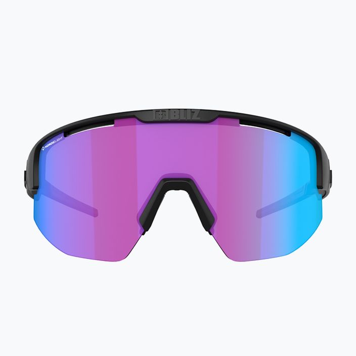 Cyklistické brýle Bliz Matrix Nano Optics Nordic Light S2 matná černá/begonia/fialová modrá multi 3