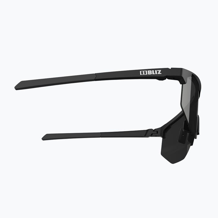 Cyklistické brýle Bliz Hero S3 matně černé/kouřově stříbrné zrcadlové 5