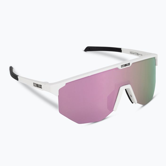 Cyklistické brýle Bliz Hero S3 matné bílé/hnědé růžové multi