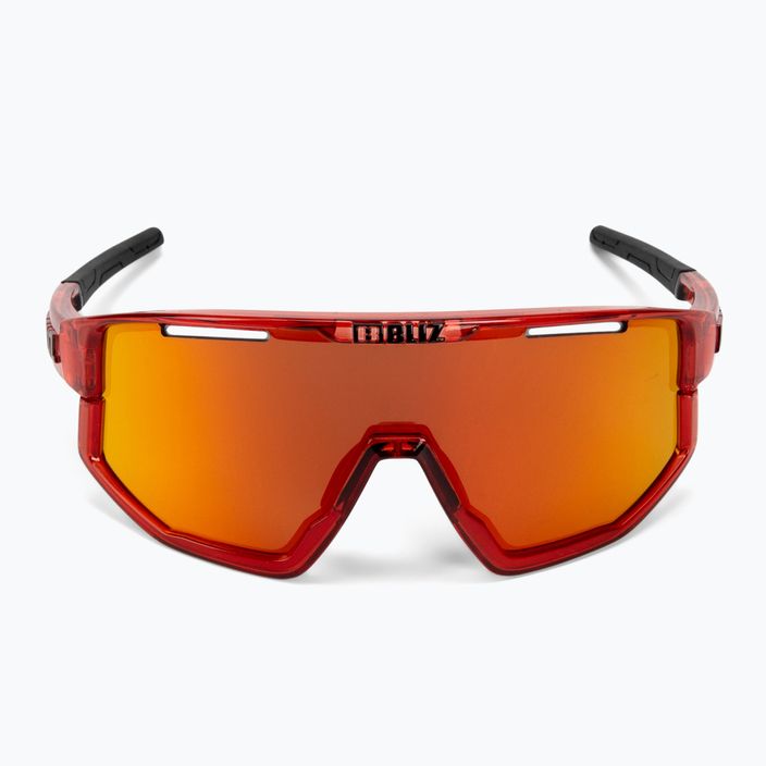 Cyklistické brýle Bliz Fusion S3 transparentní červená / hnědá červená multi 52305-44 4