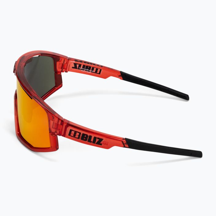 Cyklistické brýle Bliz Fusion S3 transparentní červená / hnědá červená multi 52305-44 5