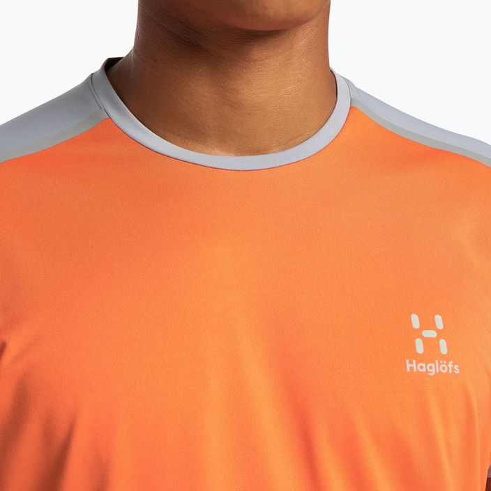 Pánské trekingové tričko Haglöfs L.I.M Tech Tee orange 605226 3