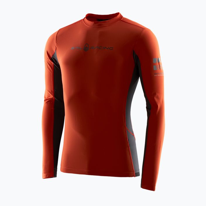 Pánské jachtařské tričko longsleeve Sail Racing Reference LS Rashguard fiery red 3