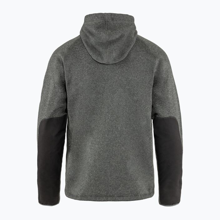 Pánská mikina Fjällräven Övik Fleece Hoodie dark grey 2