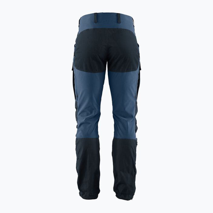 Pánské trekové kalhoty Fjällräven Keb Trousers Reg navy blue and black F85656R 5