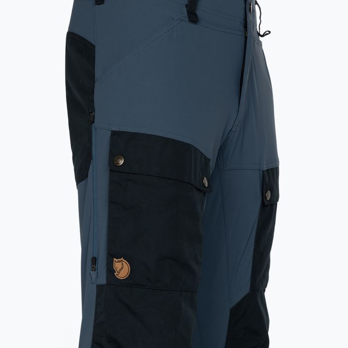 Pánské trekové kalhoty Fjällräven Keb Trousers Reg navy blue and black F85656R 3