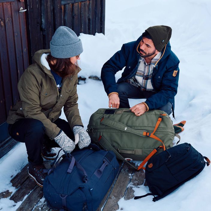 Cestovní taška Fjällräven Färden Duffel 80 l coal black 8