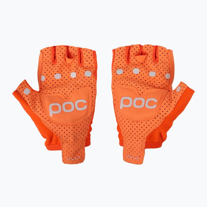 Cyklistické rukavice POC AVIP Short zink orange 2