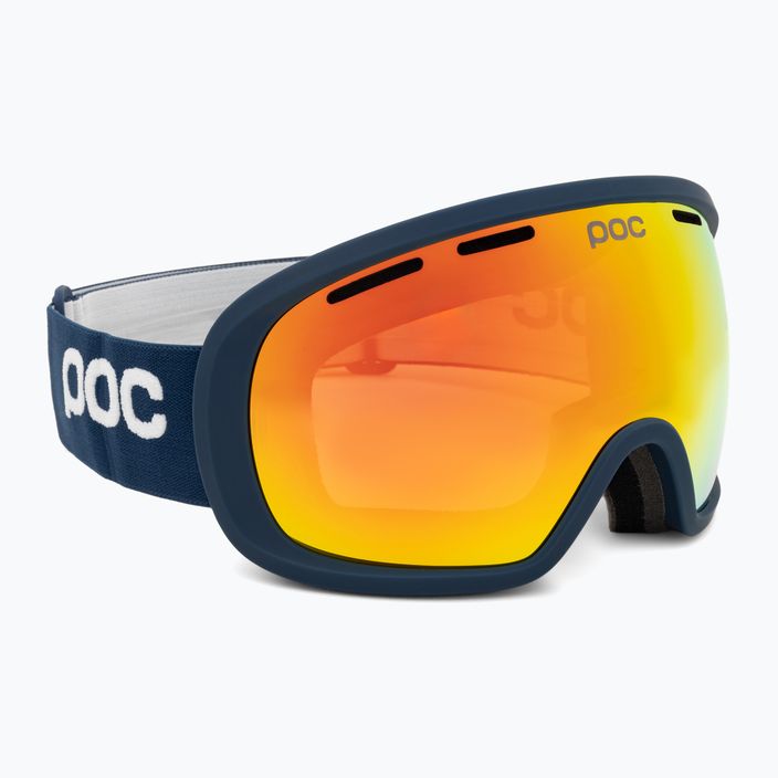 Lyžařské brýle POC Fovea lead blue/partly sunny orange