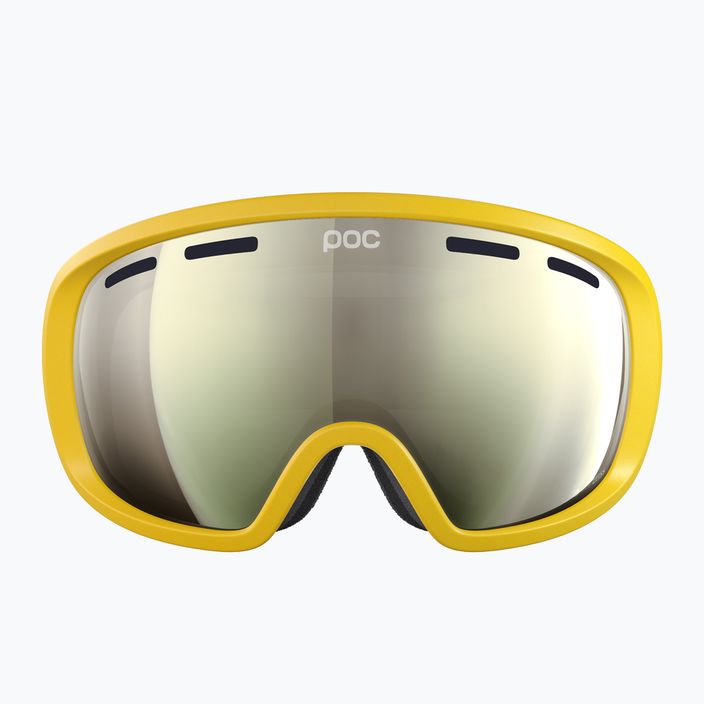 Lyžařské brýle POC Fovea sulphite yellow/partly sunny ivory 6