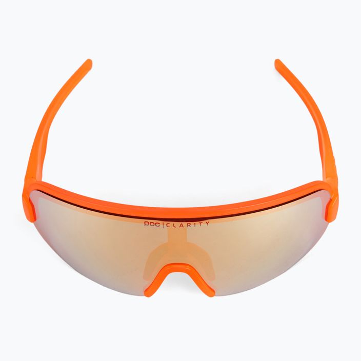 Brýle na kolo POC Aim fluorescent orange translucent/clarity road gold 3