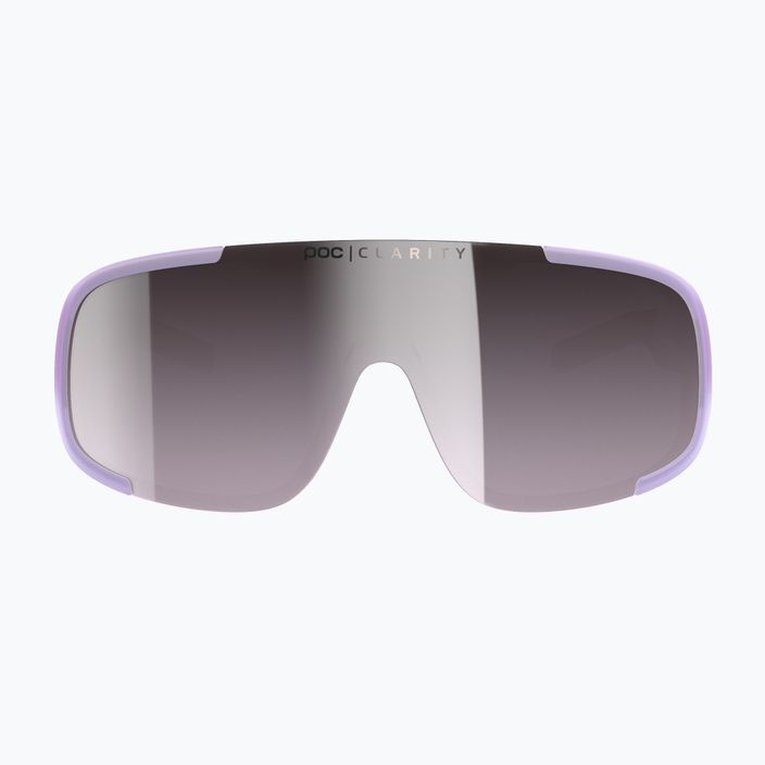 Brýle na kolo POC Aspire purple quartz translucent/clarity road silver 2