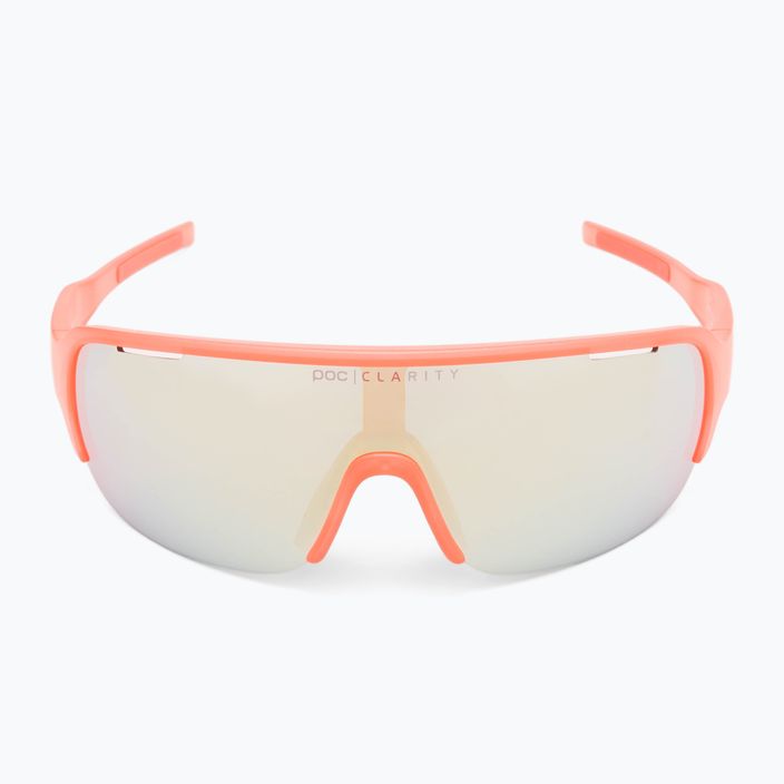 Fluorescenční oranžové průsvitné cyklistické brýle POC Do Half Blade 3