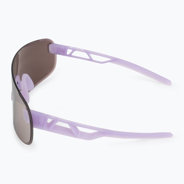 Brýle na kolo POC Elicit purple quartz translucent/clarity road silver 5