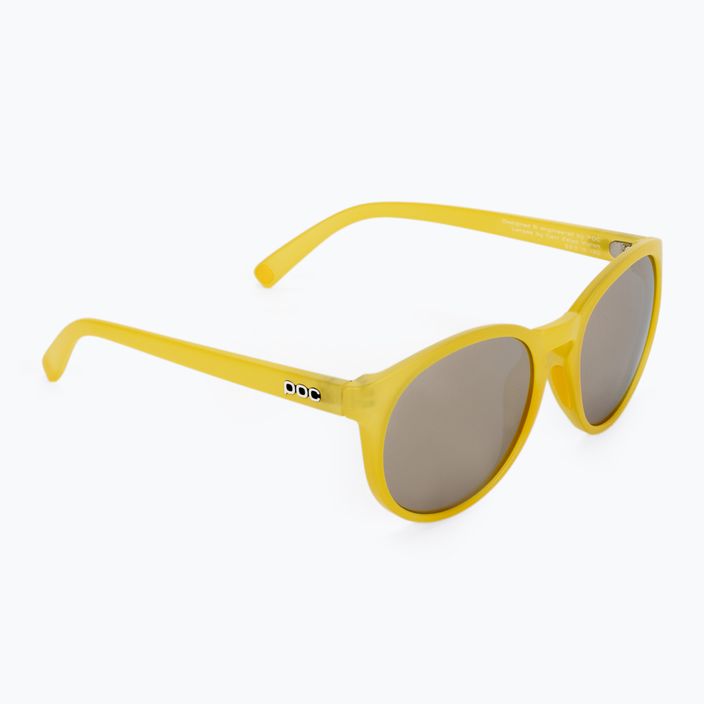 Sluneční brýle POC Know aventurine yellow translucent/clarity road silver