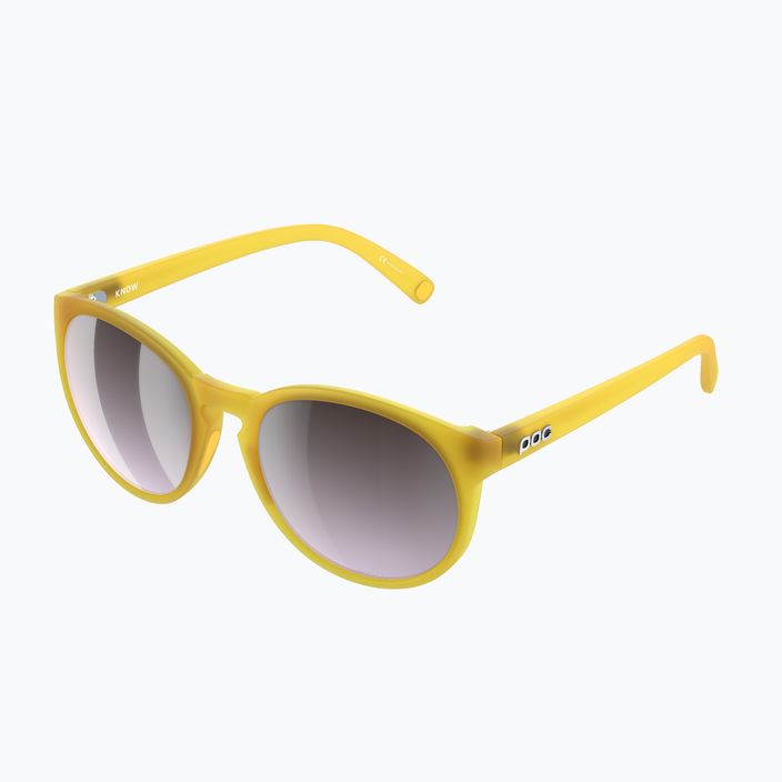 Sluneční brýle POC Know aventurine yellow translucent/clarity road silver 5