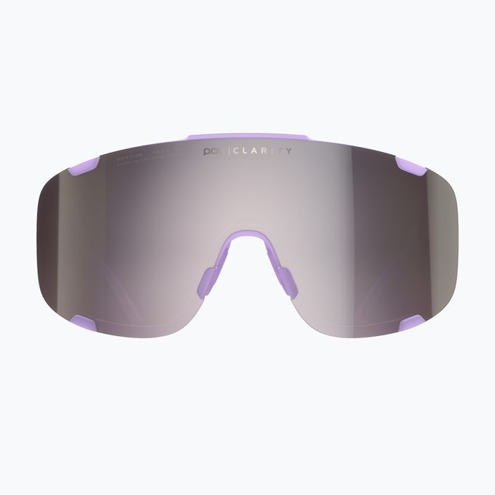 Brýle na kolo POC Devour purple quartz translucent/clarity road silver 7