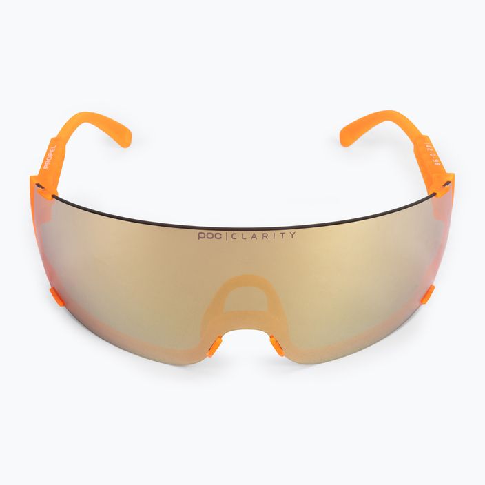 Brýle na kolo POC Propel fluorescent orange translucent/clarity road gold 4