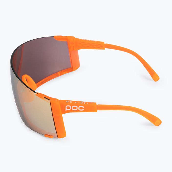 Brýle na kolo POC Propel fluorescent orange translucent/clarity road gold 5