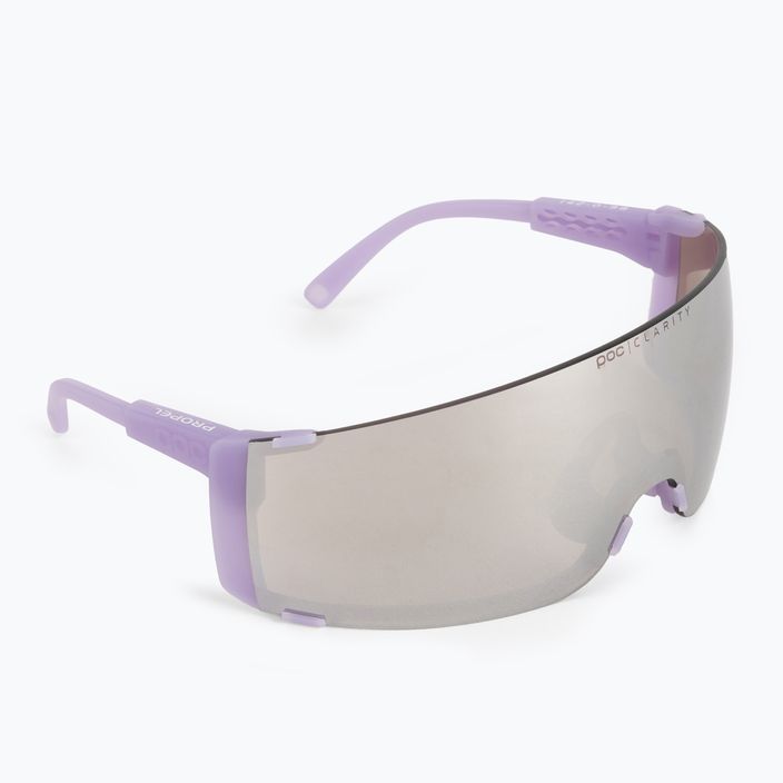 Brýle na kolo POC Propel purple quartz translucent/clarity road silver 2