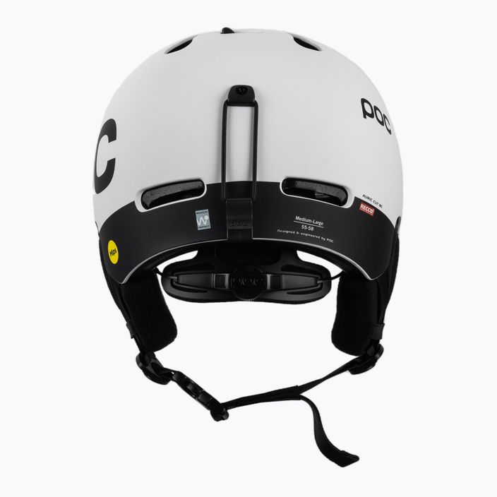 Lyžařská helma POC Auric Cut BC MIPS hydrogen white matt 3