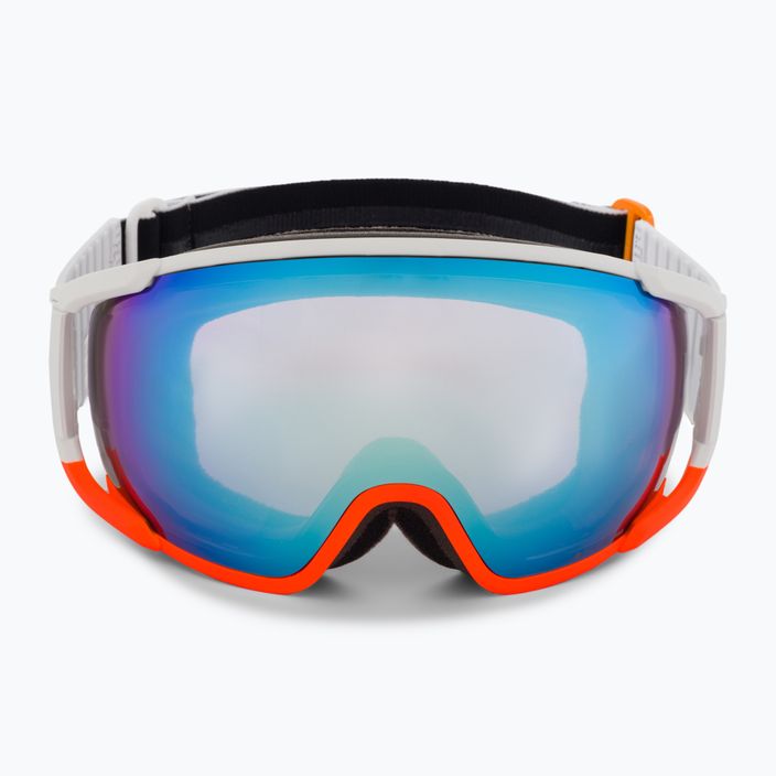 Lyžařské brýle POC Zonula Clarity Comp white/fluorescent orange/spektris blue 2