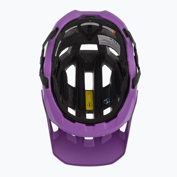Cyklistická helma  POC Kortal Race MIPS purple/uranium black metallic matt 6